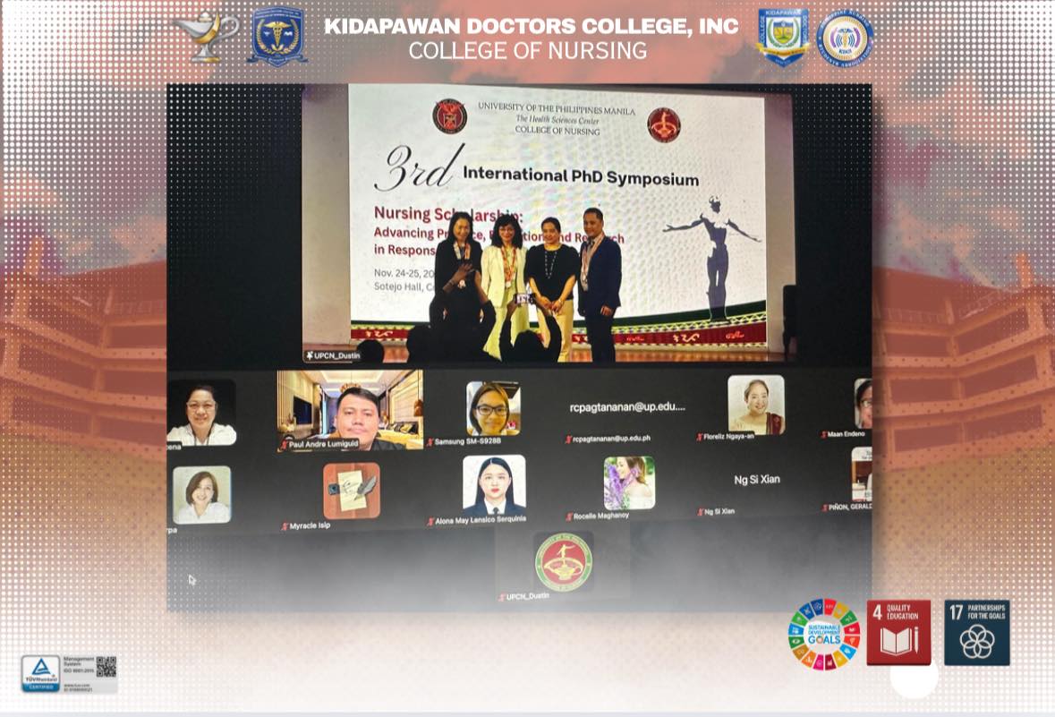 KDCI College of Nursing Strengthens Global Presence at the 3rd International PhD Symposium
