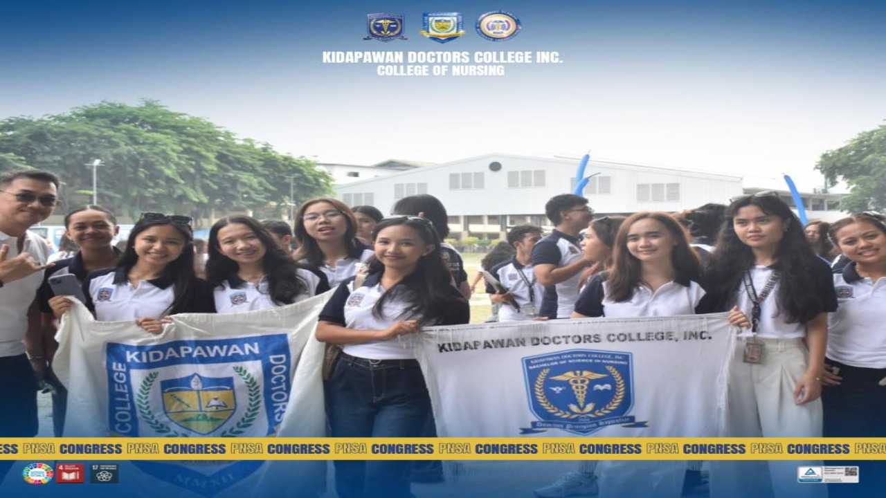 The 1st PNSA Region XII Nursing Congress: Participated in by KDCI BSN students and the Faculty of the Nursing Department.