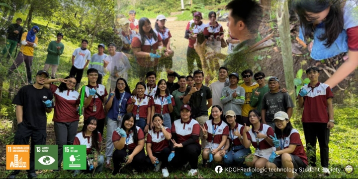 PLANTING RAYS OF HOPE: KDCI RADIOLOGIC TECHNOLOGY DIGS INTO RT WEEK TREE PLANTING ACTIVITY