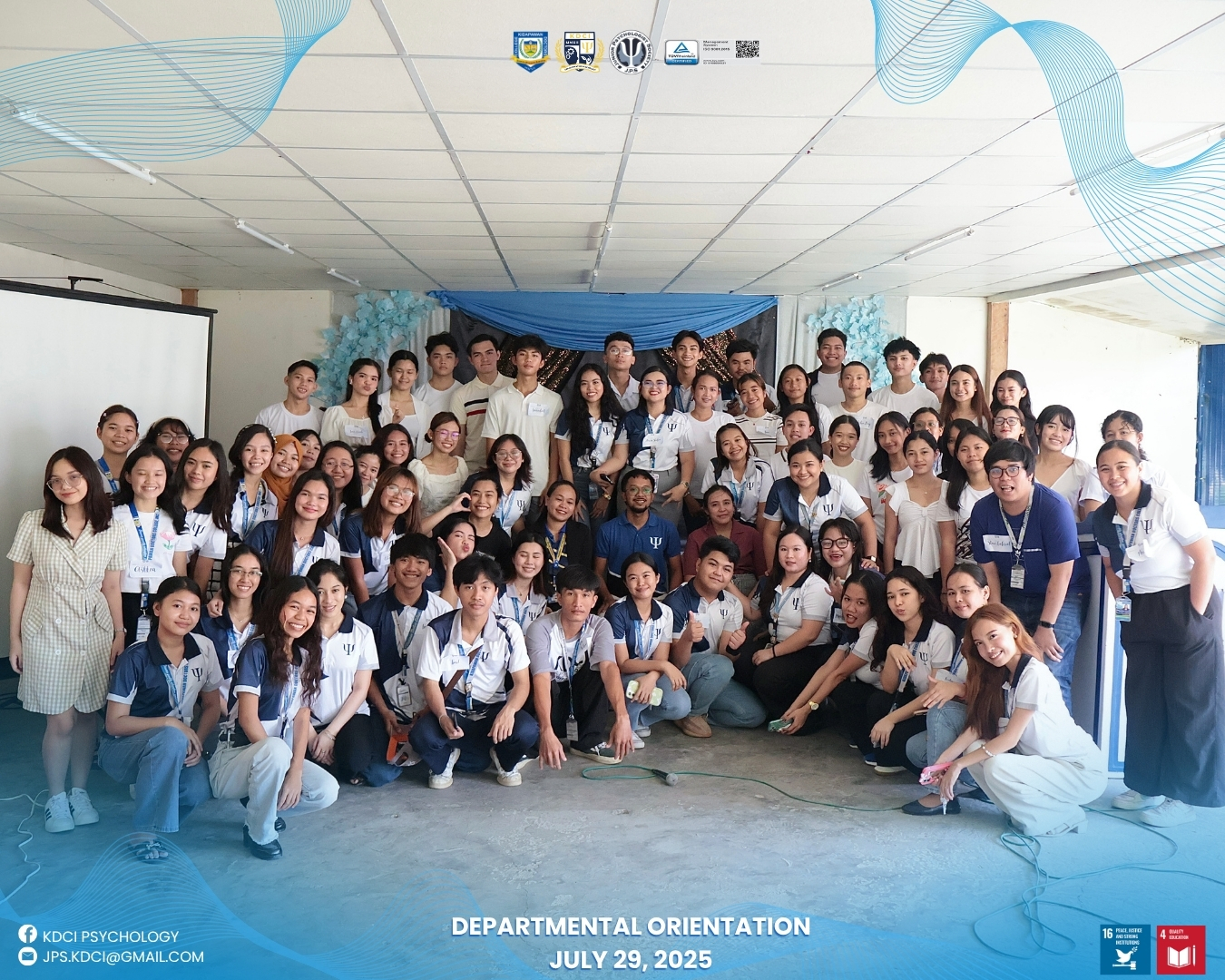 Departmental Orientation 2025