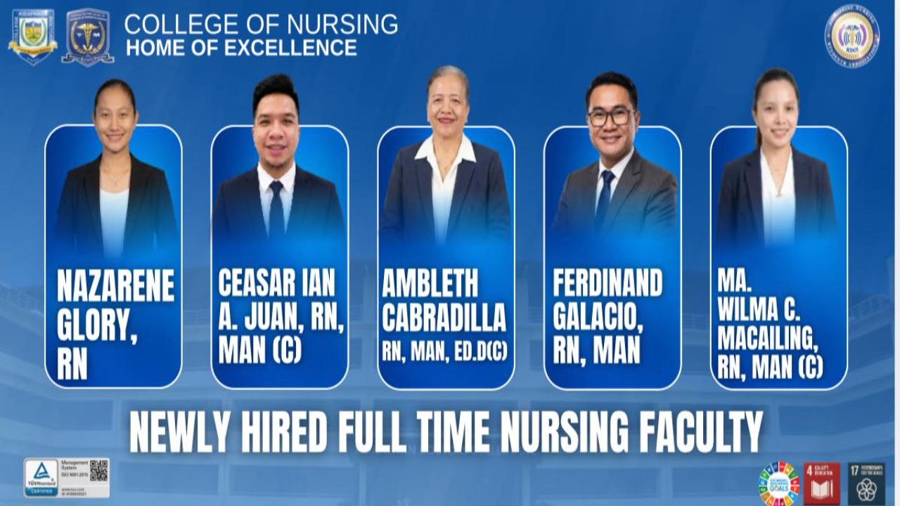 Introducing the Distinguished New Faculty of the KDCI College of Nursing: Expanding the Legacy