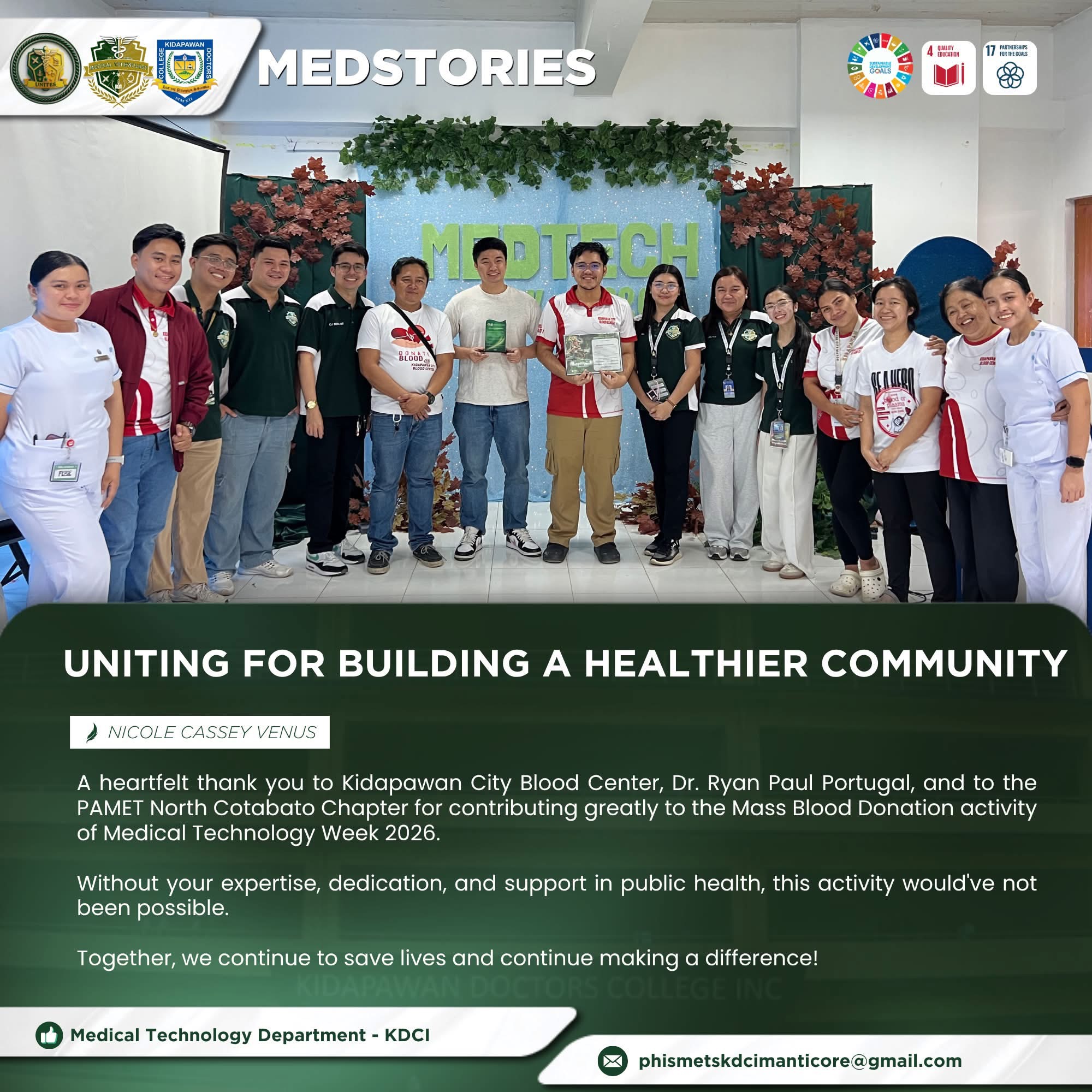 MedTech Week 2026: Mass Blood Donation