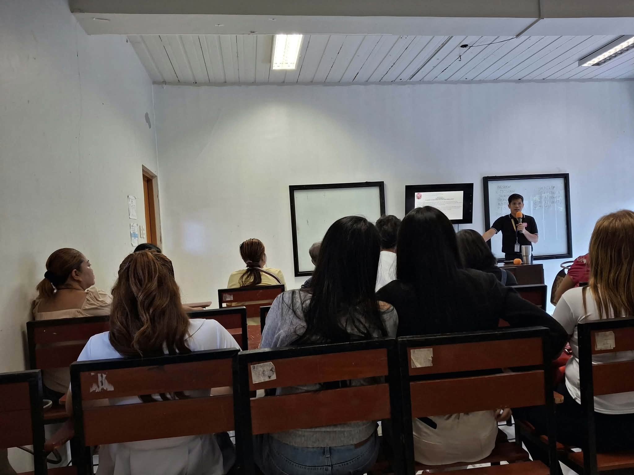 PARTNERSHIP GOALS: KDCI KATURISMO CONDUCTS CLARK INTERNSHIP PARENT MEETING!